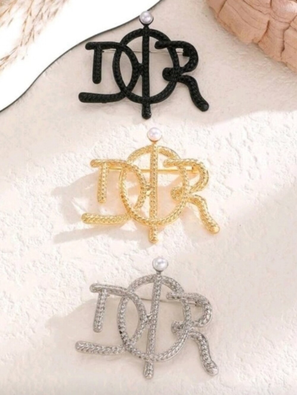 Dior Style Brooch - Picture 4 of 7